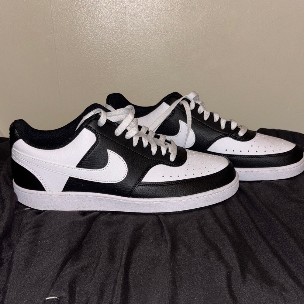 Black and White Sneakers
